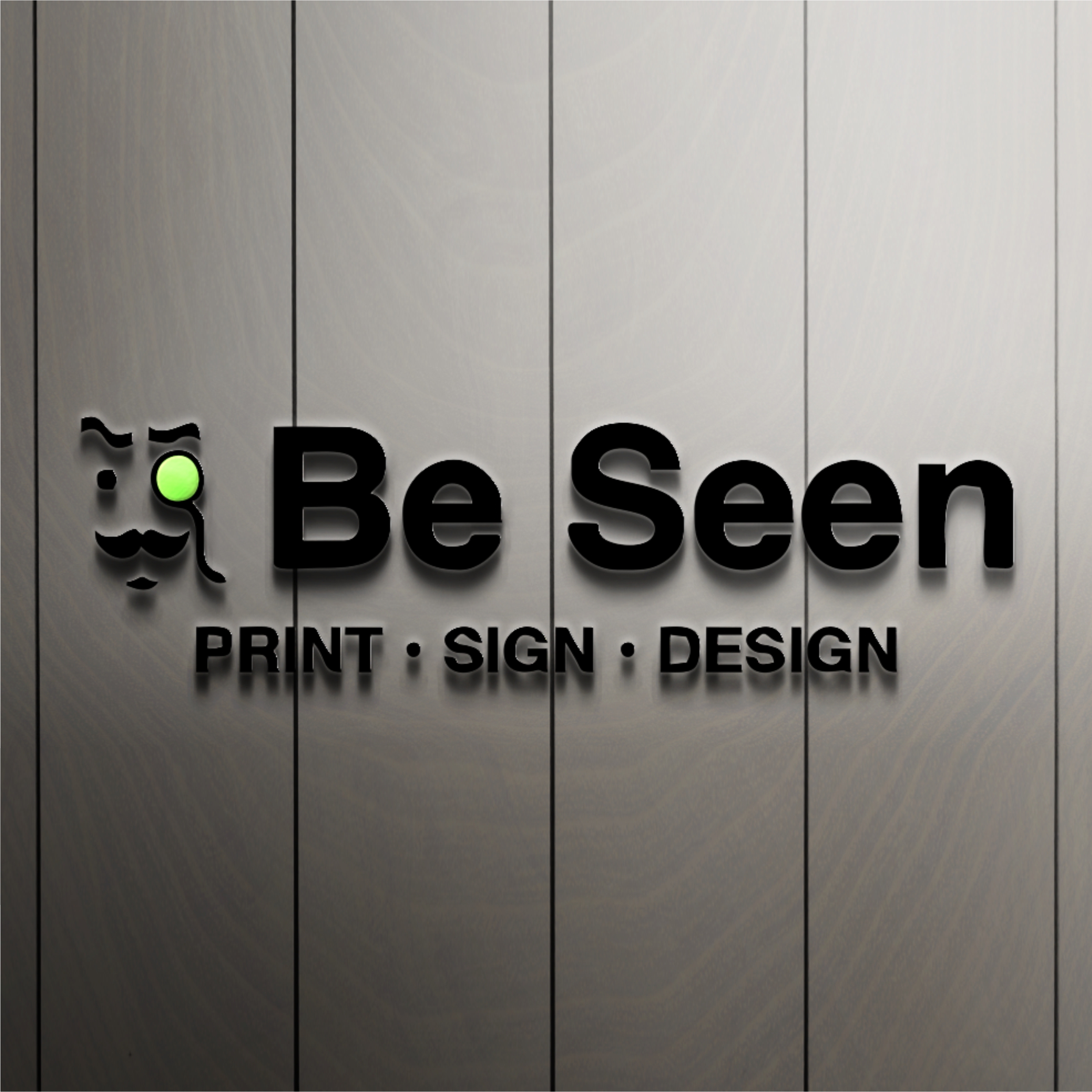 3D Lettering Sign